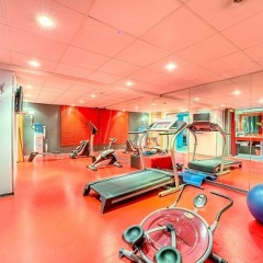 Отель Cézanne Hôtel Spa Франция, Канны - 1 отзыв об отеле, цены и фото номеров - забронировать отель Cézanne Hôtel Spa онлайн фитнесс-зал фото 4