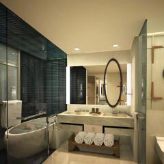 Отель Fairmont Quasar Istanbul ванная
