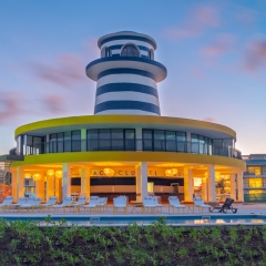 Отель Ocean El Faro Resort - All Inclusive Доминикана, Пунта Кана - отзывы, цены и фото номеров - забронировать отель Ocean El Faro Resort - All Inclusive онлайн вид на фасад