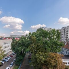 Отель P&O Apartments Metro Raclawicka-FALECKA Польша, Варшава - отзывы, цены и фото номеров - забронировать отель P&O Apartments Metro Raclawicka-FALECKA онлайн балкон