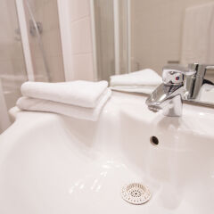 Отель Grand Central Apartments Австрия, Вена - отзывы, цены и фото номеров - забронировать отель Grand Central Apartments онлайн ванная фото 2