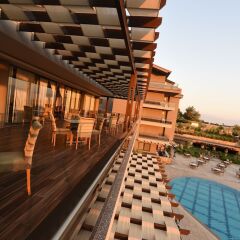 Hierapark Thermal & Spa Hotel Турция, Памуккале - отзывы, цены и фото номеров - забронировать отель Hierapark Thermal & Spa Hotel онлайн балкон