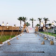 Отель Kairaba Alacati Beach Resort Чешме приотельная территория