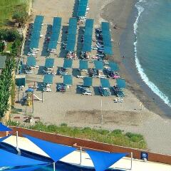 Asrin Beach Hotel Турция, Аланья - отзывы, цены и фото номеров - забронировать отель Asrin Beach Hotel - All Inclusive онлайн пляж фото 2