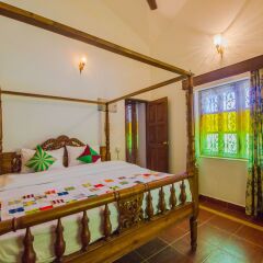 Отель OYO 12932 Home Vintage 2 BHK Anjuna Гоа комната для гостей