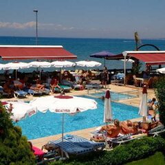 Side Altinkum Bungalow Hotel пляж