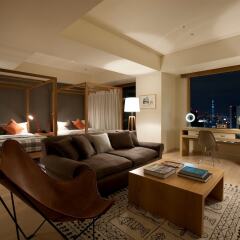 Отель The Royal Park Hotel Iconic Tokyo Shiodome Япония, Токио - отзывы, цены и фото номеров - забронировать отель The Royal Park Hotel Iconic Tokyo Shiodome онлайн комната для гостей фото 5