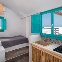 Отель Nissia Apartments Греция, Остров Санторини - отзывы, цены и фото номеров - забронировать отель Nissia Apartments онлайн ванная фото 2