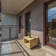 Отель Apartamenty Aparts балкон
