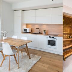 Отель Tallinn Luxury Apartments with sauna and old town view Эстония, Таллин - отзывы, цены и фото номеров - забронировать отель Tallinn Luxury Apartments with sauna and old town view онлайн в номере фото 2