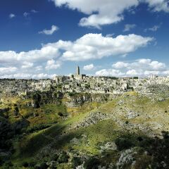 Отель Sextantio Le Grotte Della Civita Матера приотельная территория фото 2