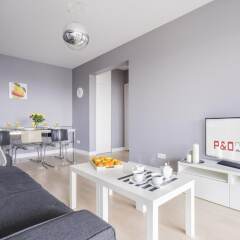 Отель P&O Apartments Oxygen Wronia 2 Польша, Варшава - отзывы, цены и фото номеров - забронировать отель P&O Apartments Oxygen Wronia 2 онлайн комната для гостей фото 3