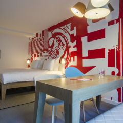 Отель Radisson RED Brussels 4* Стандартный номер с разными типами кроватей фото 20