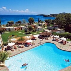Отель Corfu Chandris Hotel and Villas Греция, Корфу - отзывы, цены и фото номеров - забронировать отель Corfu Chandris Hotel and Villas онлайн бассейн фото 2