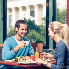 Отель Mercure Budapest Korona Hotel Венгрия, Будапешт - 2 отзыва об отеле, цены и фото номеров - забронировать отель Mercure Budapest Korona Hotel онлайн питание фото 2
