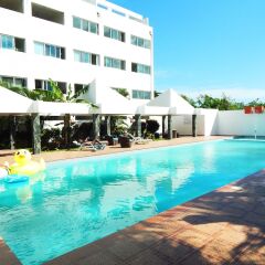 Отель Sunny apartment at the beach with pool Доминикана, Пунта Кана - отзывы, цены и фото номеров - забронировать отель Sunny apartment at the beach with pool онлайн бассейн фото 2