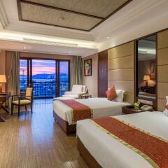 Отель Grand Metropark Bay Hotel Sanya Китай, Санья - отзывы, цены и фото номеров - забронировать отель Grand Metropark Bay Hotel Sanya онлайн комната для гостей фото 2