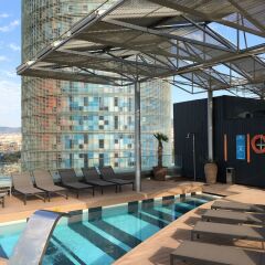 Отель The Gates Diagonal Barcelona спортивное сооружение