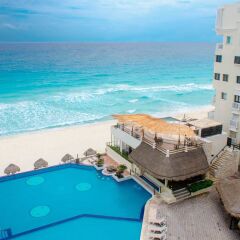 Отель BSEA Cancun Plaza Hotel Мексика, Канкун - отзывы, цены и фото номеров - забронировать отель BSEA Cancun Plaza Hotel онлайн пляж фото 3