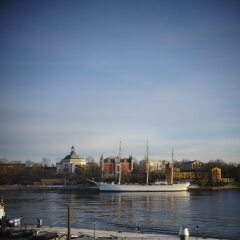 Отель Gamla Stan Стокгольм приотельная территория