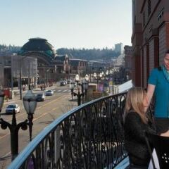 Отель Courtyard by Marriott Tacoma Downtown США, Такома - отзывы, цены и фото номеров - забронировать отель Courtyard by Marriott Tacoma Downtown онлайн балкон