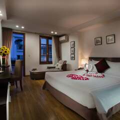 Отель Hanoi Focus Hotel Вьетнам, Ханой - отзывы, цены и фото номеров - забронировать отель Hanoi Focus Hotel онлайн комната для гостей фото 2