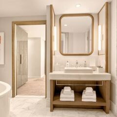 Отель JW Marriott Parq Vancouver Канада, Ванкувер - отзывы, цены и фото номеров - забронировать отель JW Marriott Parq Vancouver онлайн ванная