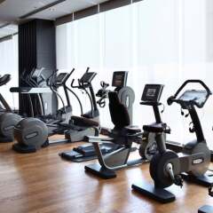 Отель Crowne Plaza New Delhi Rohini фитнесс-зал фото 4