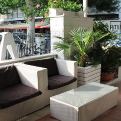 Hotel Sant'elena Римини бассейн