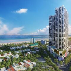Отель Vinpearl Condotel Empire Nha Trang Вьетнам, Нячанг - отзывы, цены и фото номеров - забронировать отель Vinpearl Condotel Empire Nha Trang онлайн пляж