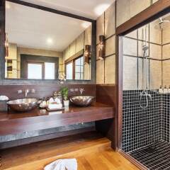 Отель The Emerald Beach Villa 4 Таиланд, Самуи - отзывы, цены и фото номеров - забронировать отель The Emerald Beach Villa 4 онлайн ванная