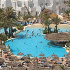 Отель Fiesta Beach Djerba - All Inclusive Тунис, Мидун - 2 отзыва об отеле, цены и фото номеров - забронировать отель Fiesta Beach Djerba - All Inclusive онлайн бассейн фото 2