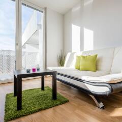 Отель Duschel Apartments Wien-Hauptbahnhof Австрия, Вена - отзывы, цены и фото номеров - забронировать отель Duschel Apartments Wien-Hauptbahnhof онлайн комната для гостей фото 3