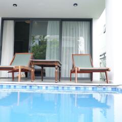 Отель An Bang Seasnail Homestay бассейн