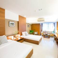 Апартаменты Laemtong Service Apartment комната для гостей фото 3