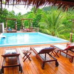 Отель Koh Tao Toscana Таиланд, Остров Тау - отзывы, цены и фото номеров - забронировать отель Koh Tao Toscana онлайн бассейн фото 2