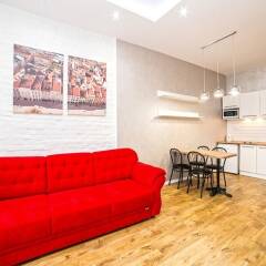 Апартаменты Apartment Mitskevicha 5a комната для гостей фото 4
