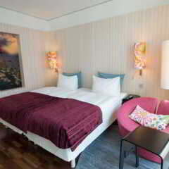 Отель Scandic Berlin Potsdamer Platz 4* Стандартный номер с разными типами кроватей фото 4