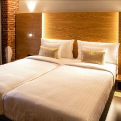 Отель Ginn Hotel Hamburg Elbspeicher Германия, Гамбург - отзывы, цены и фото номеров - забронировать отель Ginn Hotel Hamburg Elbspeicher онлайн комната для гостей фото 4