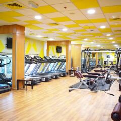 Отель TIME Ruby Hotel Apartments ОАЭ, Шарджа - 1 отзыв об отеле, цены и фото номеров - забронировать отель TIME Ruby Hotel Apartments онлайн фитнесс-зал фото 2