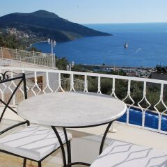 Cetinkaya Apartments Турция, Калкан - отзывы, цены и фото номеров - забронировать отель Cetinkaya Apartments онлайн балкон