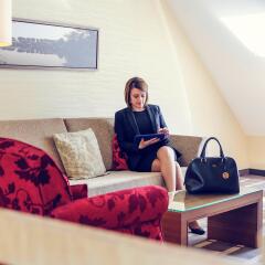Отель Mercure Düsseldorf City Center комната для гостей