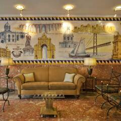 TURIM Lisboa Hotel интерьер отеля