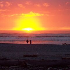Отель Greymouth KIWI Holiday Parks & Motels пляж