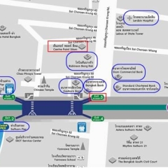 Отель Centre Point Silom городской автобус
