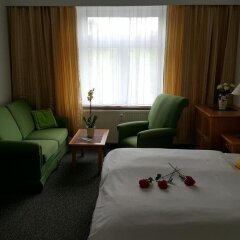 Отель Pension Am Stadtrand Германия, Лейпциг - отзывы, цены и фото номеров - забронировать отель Pension Am Stadtrand онлайн комната для гостей фото 4