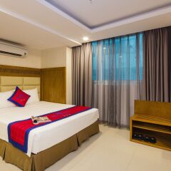 Отель Sun City Hotel Вьетнам, Нячанг - 4 отзыва об отеле, цены и фото номеров - забронировать отель Sun City Hotel онлайн комната для гостей фото 4