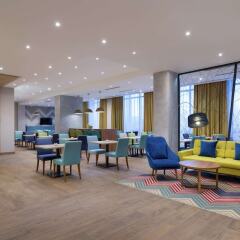 Гостиница Hampton by Hilton Astana Triumphal Arch Казахстан, Нур-Султан - 1 отзыв об отеле, цены и фото номеров - забронировать гостиницу Hampton by Hilton Astana Triumphal Arch онлайн гостиничный бар