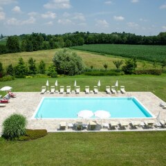 Отель Relais Corte Cavalli Понти-суль-Минчо бассейн