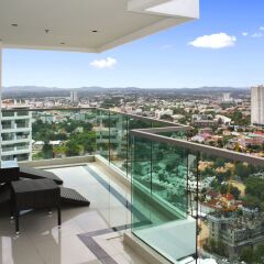 Отель Wong Amat Tower Apt.909 Паттайя балкон